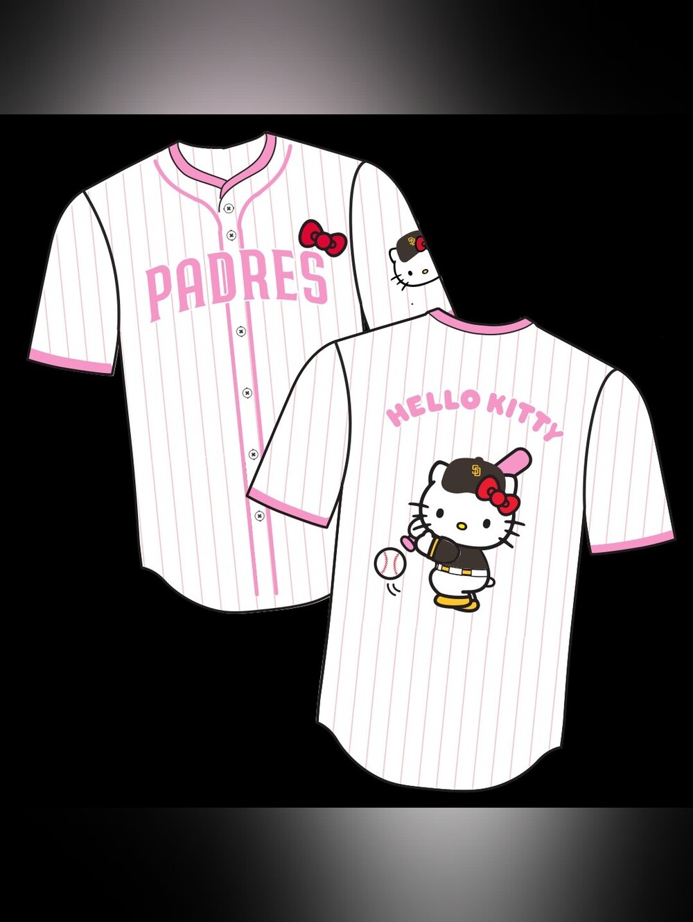 Hello Kitty Jersey San Diego Padres Adult Medium 🌸 IN HAND NEW EXCLUSIVE